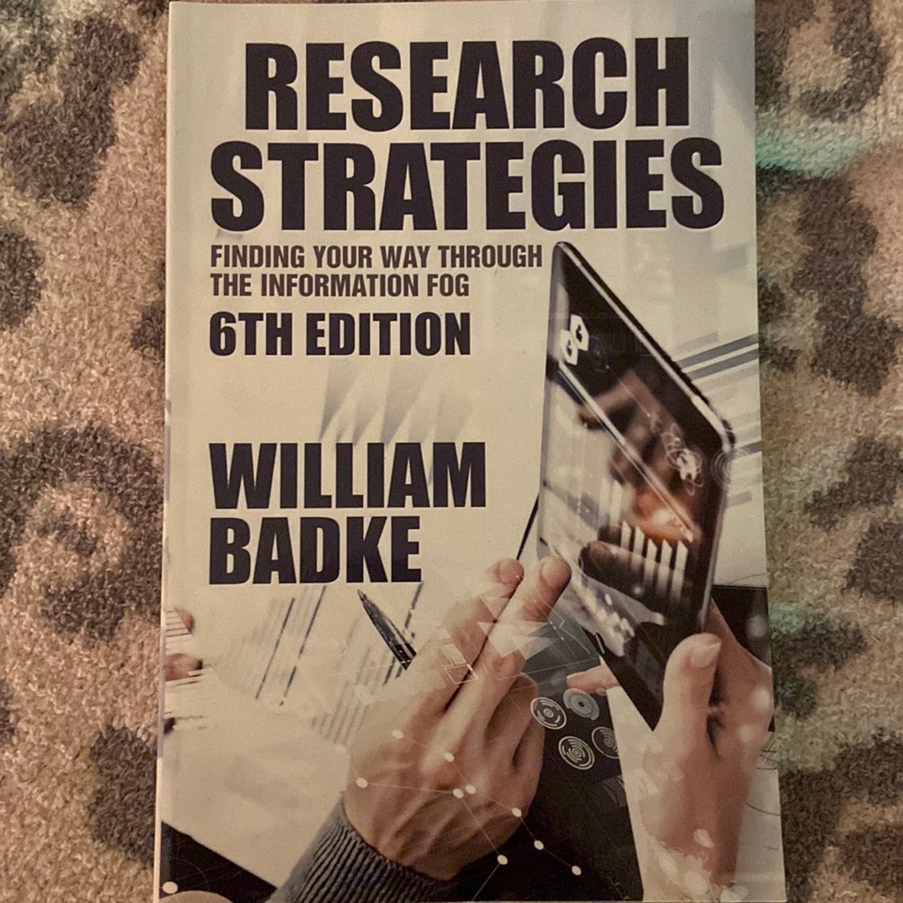 Research Strategies, 6th Edition (NWOT)